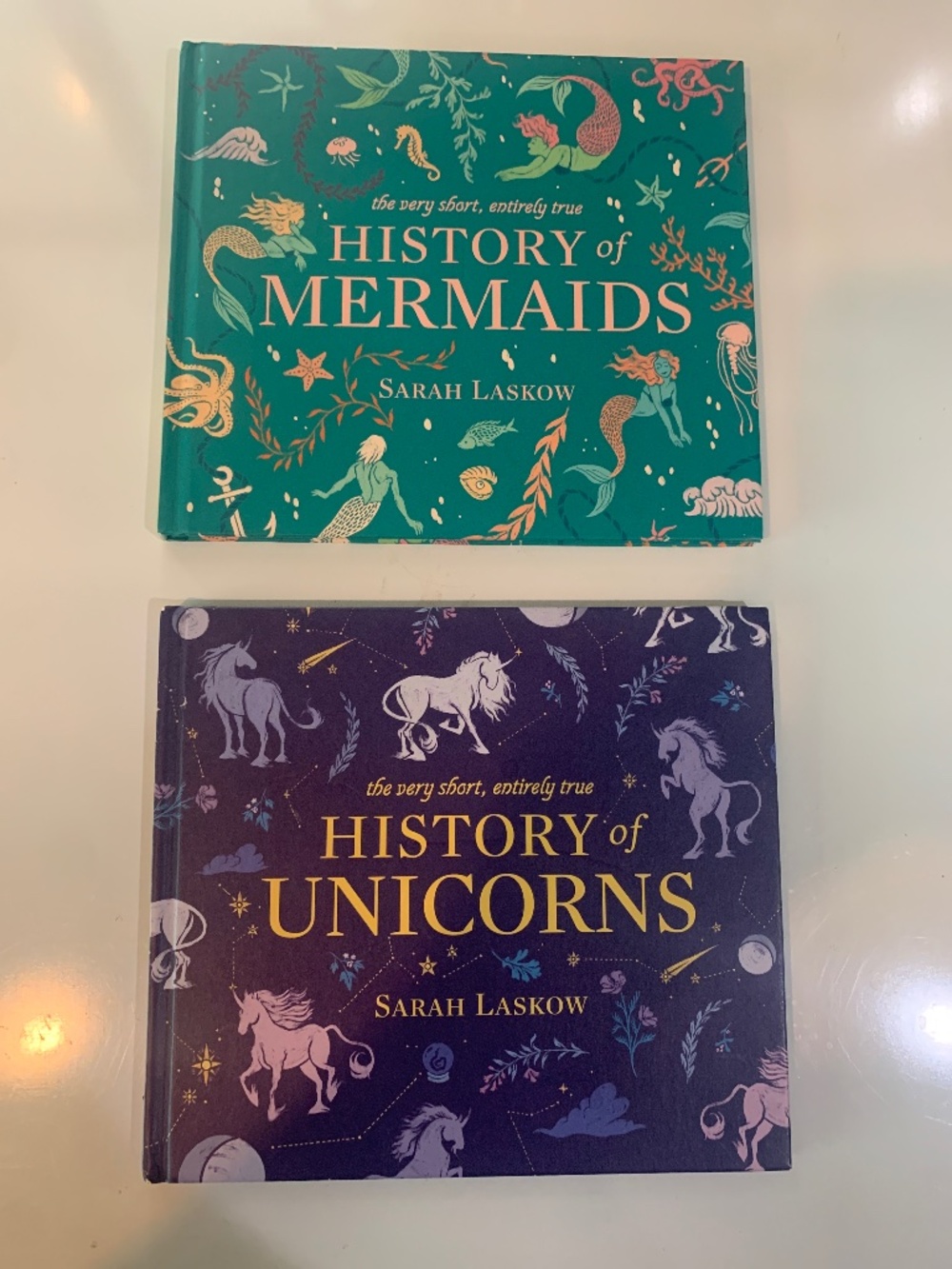 Unicorn & Mermaid history books